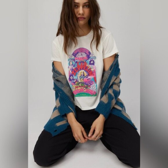 DAYDREAMER Led Zeppelin Revolve Graphic Tee T-shirt Size Medium - Picture 9 of 10